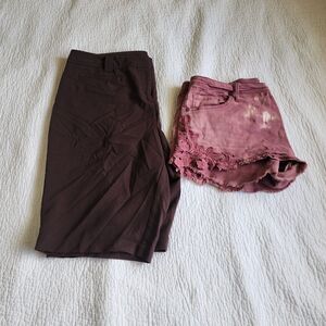Women's Short Size 16W Lot of 2